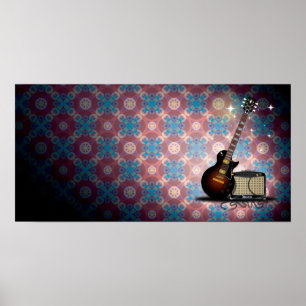Elektrisch en Amp Klassieker Poster