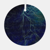 Elektrisch Energie Glas Ornament (Achterkant)