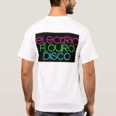 elektrisch-fluoro-disco t-shirt (Achterkant)