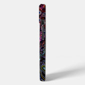 Elektrisch Fractal Kaleidoscoop Abstract Ontwerp Case-Mate iPhone Case (Achterkant / Links)