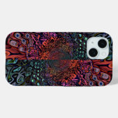 Elektrisch Fractal Kaleidoscoop Abstract Ontwerp Case-Mate iPhone Case (Achterkant (horizontaal))