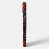 Elektrisch Fractal Kaleidoscoop Abstract Ontwerp Case-Mate iPhone Case (Achterkant / Links)