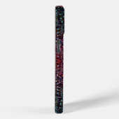 Elektrisch Fractal Kaleidoscoop Abstract Ontwerp Case-Mate iPhone Case (Achterkant / Rechts)