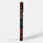 Elektrisch Fractal Kaleidoscoop Abstract Ontwerp Case-Mate iPhone Case (Achterkant / Rechts)