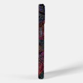 Elektrisch Fractal Kaleidoscoop Abstract Ontwerp Case-Mate iPhone Case (Achterkant / Rechts)