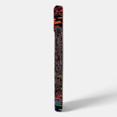 Elektrisch Fractal Kaleidoscoop Abstract Ontwerp Case-Mate iPhone Case (Achterkant / Links)