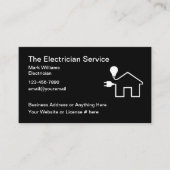 Elektrisch Geëvenaarde Visitekaartjes (Voorkant)