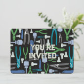 Elektrisch gereedschap van de handel kaart (Staand voorkant)