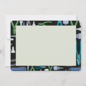 Elektrisch gereedschap van de handel kaart (Achterkant)