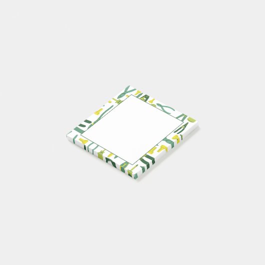 Elektrisch gereedschap van de handel post-it® notes (Schuin)