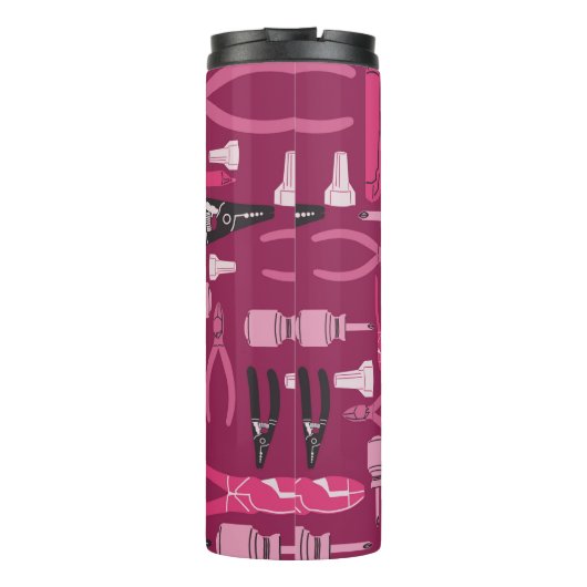 Elektrisch gereedschap van de handel thermosbeker (Achterkant)