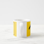 Elektrisch getinte spoorstaaf Japan Espresso Kop (Achterkant)