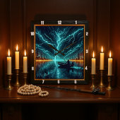 Elektrisch Gevist Vierkante Klok