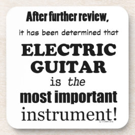 Elektrisch gitaar Belangrijkste instrument Bier Onderzetter