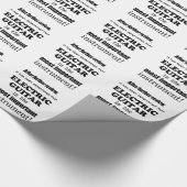 Elektrisch gitaar Belangrijkste instrument Cadeaupapier (Hoek)