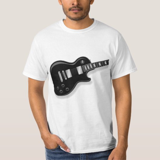 Elektrisch gitaar T-shirt (Voorkant)