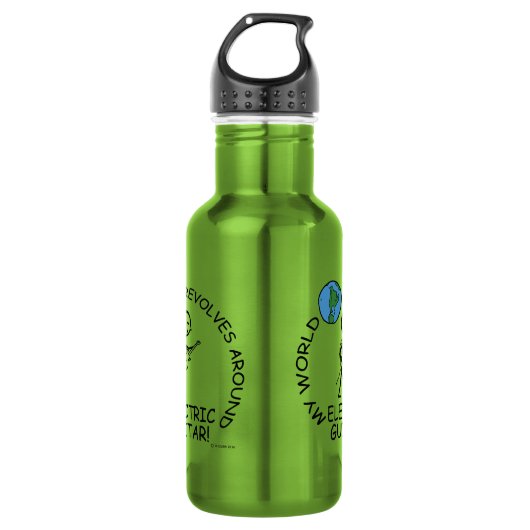 Elektrisch gitaar - Wereld draait rond Waterfles (Voorkant)