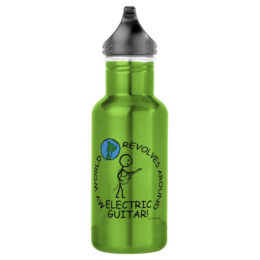 Elektrisch gitaar - Wereld draait rond Waterfles (Rechts)