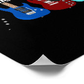 Elektrisch gitaarleven zit vol belangrijke keuzes poster (Hoek)