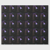 Elektrisch gitaarpakpapier cadeaupapier (Vlak)