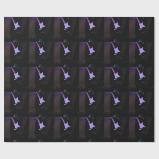 Elektrisch gitaarpapier cadeaupapier (Vlak)