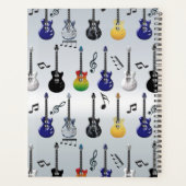 Elektrisch gitaarpatroon planner (Achterkant)