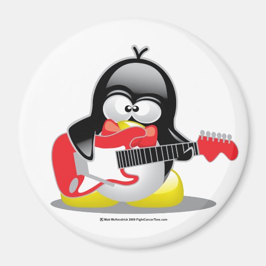 Elektrisch gitaarPenguin Magneet (Voorkant)