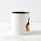 Elektrisch gitaarPenguin Tweekleurige Koffiemok (Center)