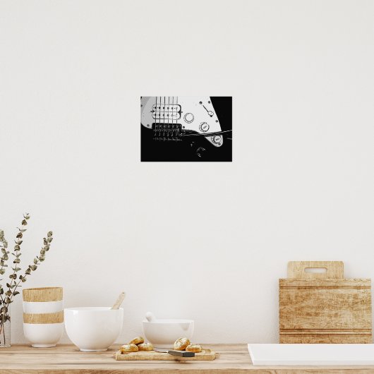 Elektrisch gitaarPoster Poster (Keuken)