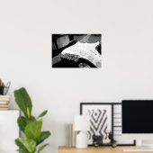 Elektrisch gitaarPoster Poster (Thuiskantoor)