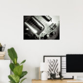 Elektrisch gitaarPoster Poster (Thuiskantoor)