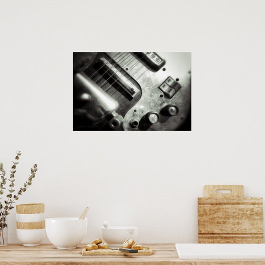 Elektrisch gitaarPoster Poster (Keuken)