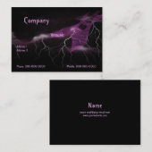 Elektrisch gitaarVisitekaartje Visitekaartje (Voorkant / Achterkant)