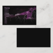 Elektrisch gitaarVisitekaartje Visitekaartje (Voorkant / Achterkant)