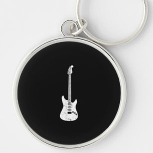 Elektrisch gitarist Musicus Sleutelhanger