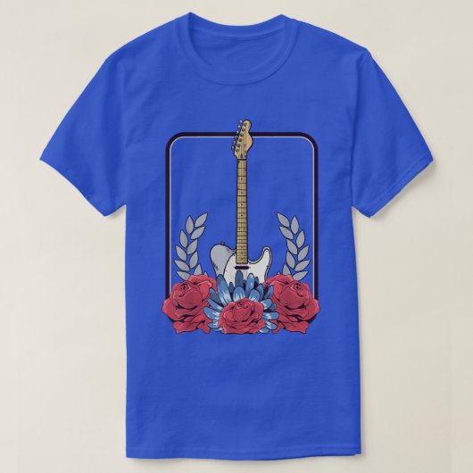Elektrisch gitarist Roos T-shirt (Design voorkant)