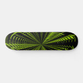 Elektrisch groen - Aangepast Skateboard (Horizontaal)