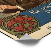 Elektrisch Haar Renewer Tonic Adverteren Poster (Hoek)