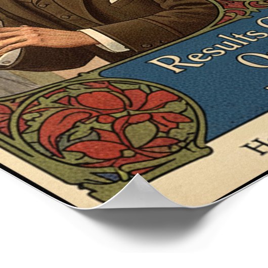 Elektrisch Haar Renewer Tonic Adverteren Poster (Hoek)