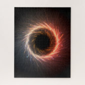 Elektrisch Heilig Onbekend Zwart Gat In Het Univer Legpuzzel (Verticaal)