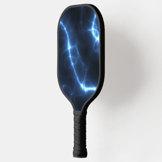 Elektrisch Huidig blauw patroon Pickleball Paddle (Links)