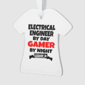 Elektrisch ingenieur door Day Gamer by Night Ornament (voorkant)