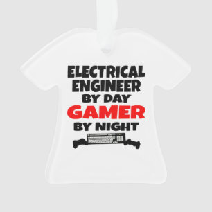Elektrisch ingenieur door Day Gamer by Night Ornament