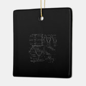 Elektrisch ingenieur Elektrisch Uniek Cadeau Keramisch Ornament (Links)