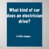 Elektrisch ingenieur poster (Voorkant)