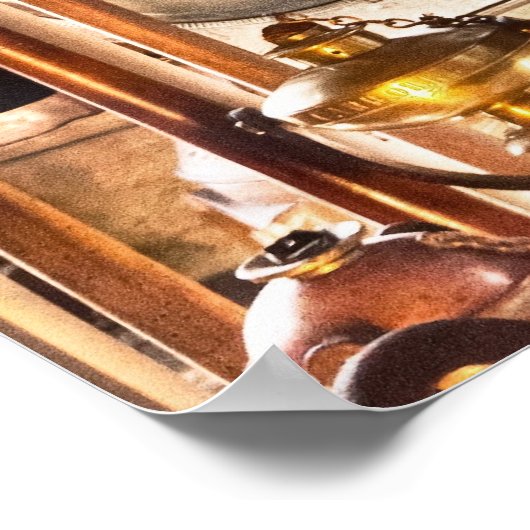 Elektrisch - Laat er licht zijn! Poster (Hoek)