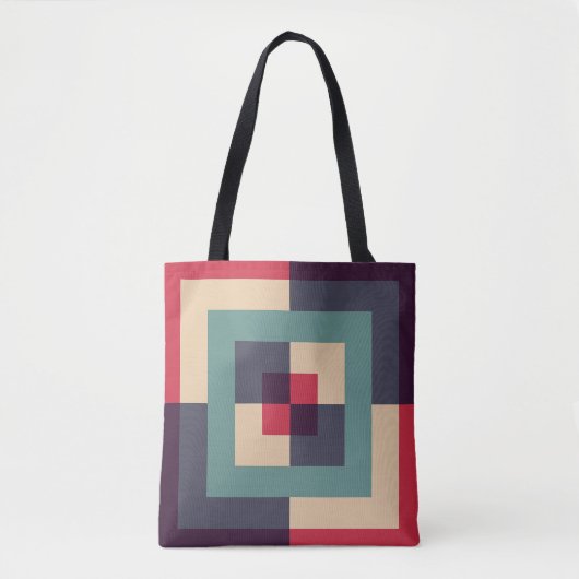 elektrisch labyrint tote bag (Voorkant)
