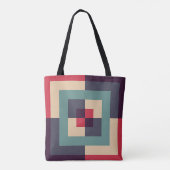 elektrisch labyrint tote bag (Achterkant)