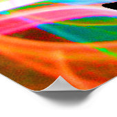 Elektrisch laserShow Poster (Hoek)