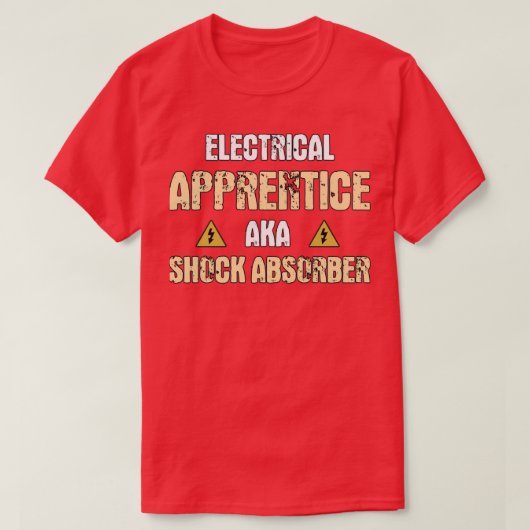 Elektrisch leerlingwezen Afstuderen Gift IdeaTSh T-shirt (Design voorkant)